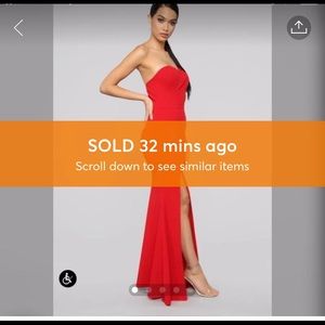 SOLD! — Fashion Nova Maxi Dress
